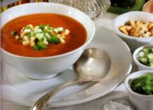 RECETTE: LE "GAZPACHO EXTREME&Ntilde;O"- PROJET COMENIUS